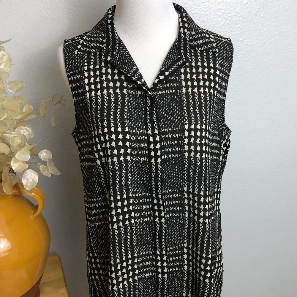 J Crew Sleeveless Blouse, Size 6